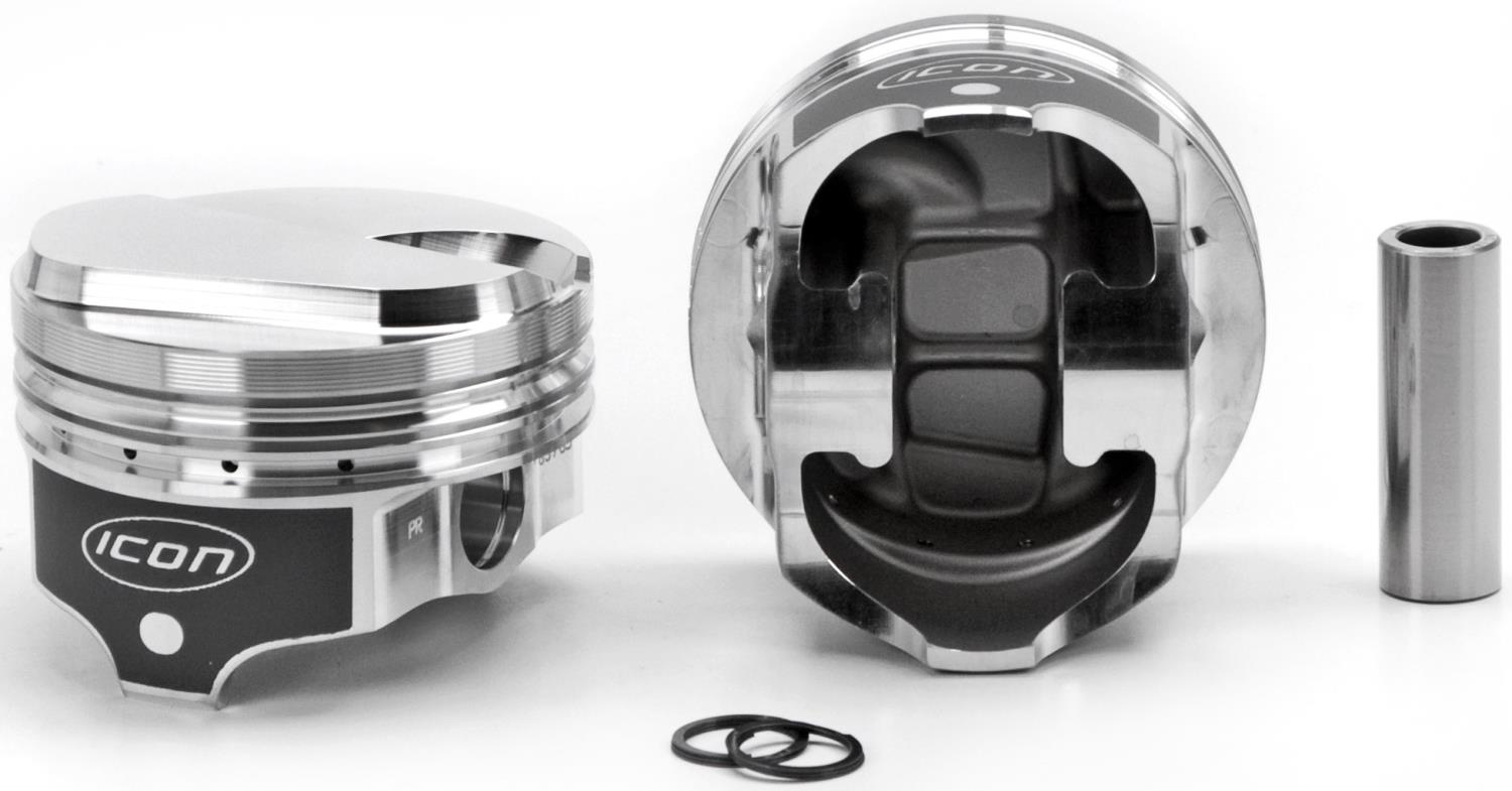 ICON Forged Piston - Chevy 454 Rod 6.135 cc Hollow Dome -27cc 1V