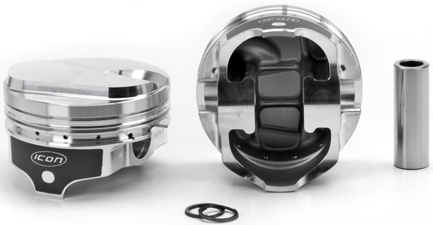ICON Forged Piston - Chevy 454 Rod 6.385 cc Hollow Dome -27cc 1V