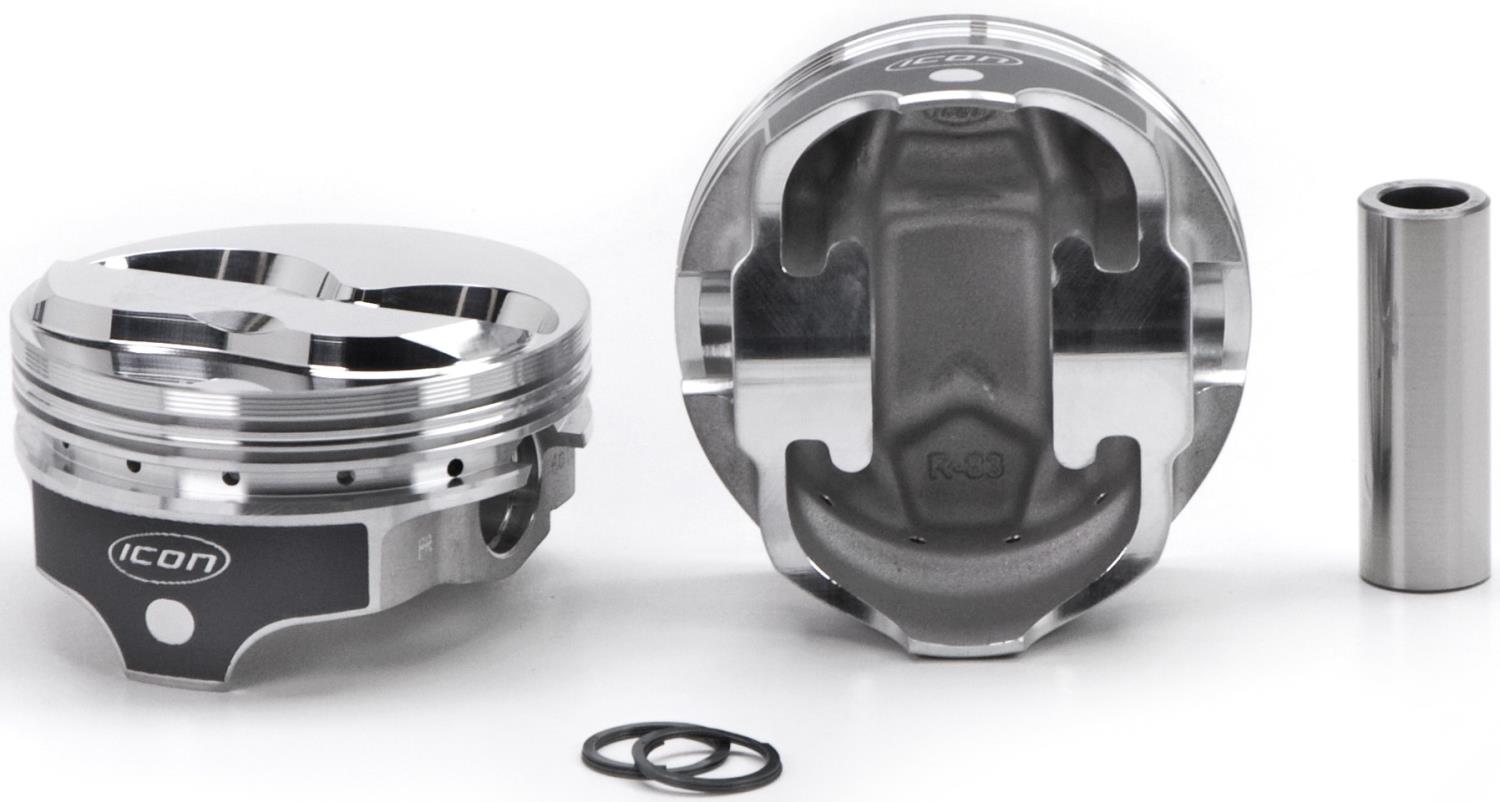 ICON Forged Piston - Chevy 383 Rod 6.000 Hollow Dome -10cc 2V