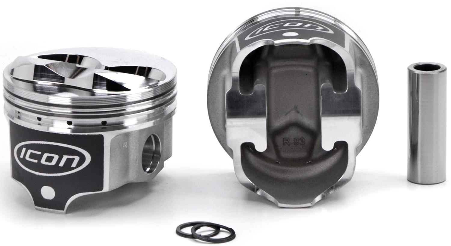 ICON Forged Piston - Chevy 302 Rod 5.700 Hollow Dome -12.7cc 2V