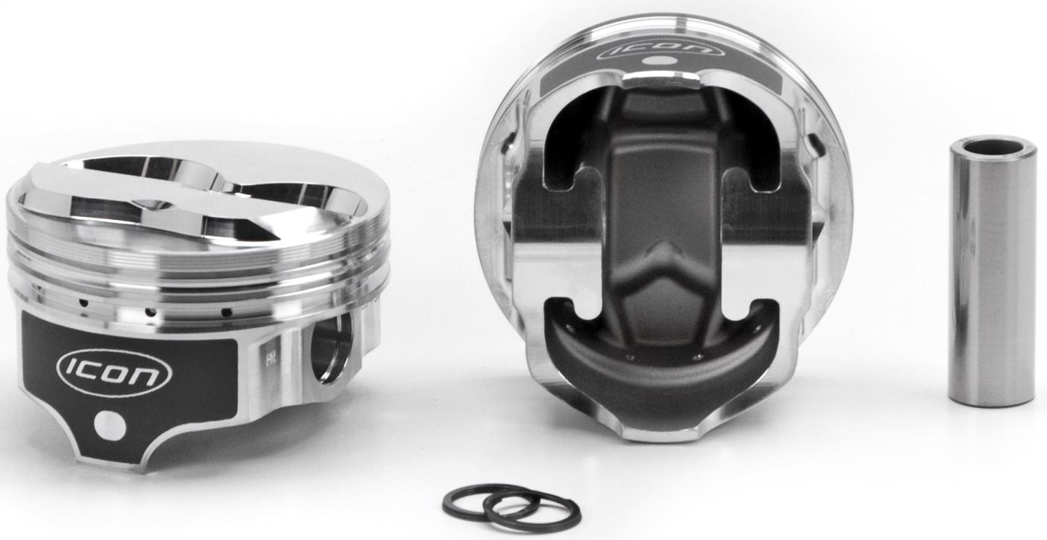 ICON Forged Piston - Chevy 327 Rod 6.000 Hollow Dome -9.7cc 2V