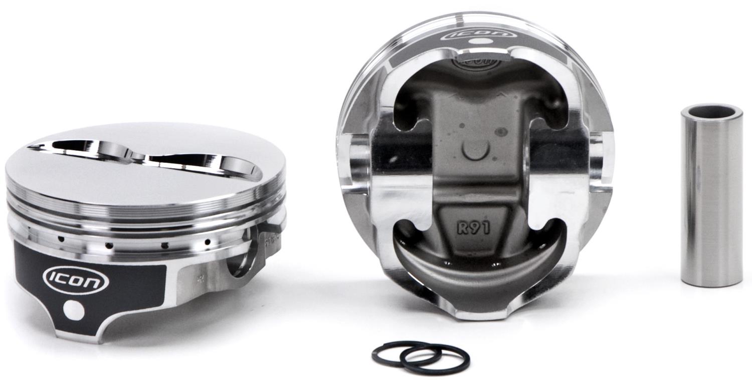 ICON Forged Piston - Chry 498 Rod 6.768 Flat Top 4.5cc 2V