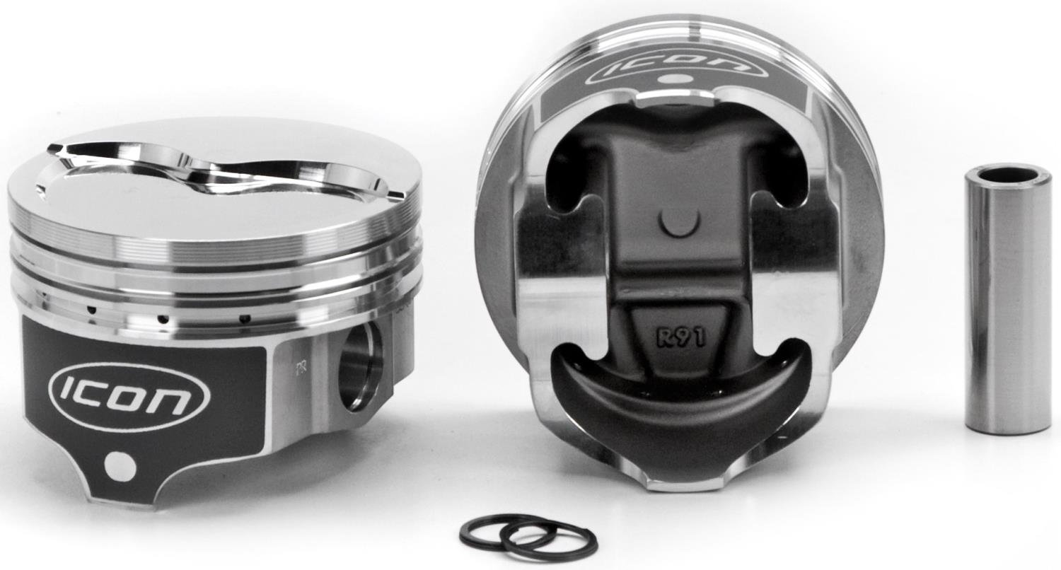 ICON Forged Piston - Chry 493 Rod 6.768 Step Dish 23.7cc 2V