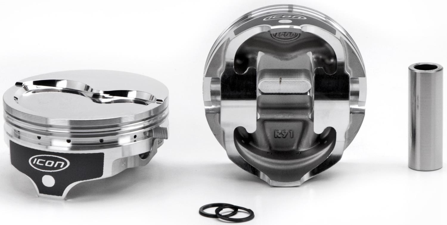 ICON Forged Piston - Chry 498 Rod 6.768 Step Dish 23.7cc 2V