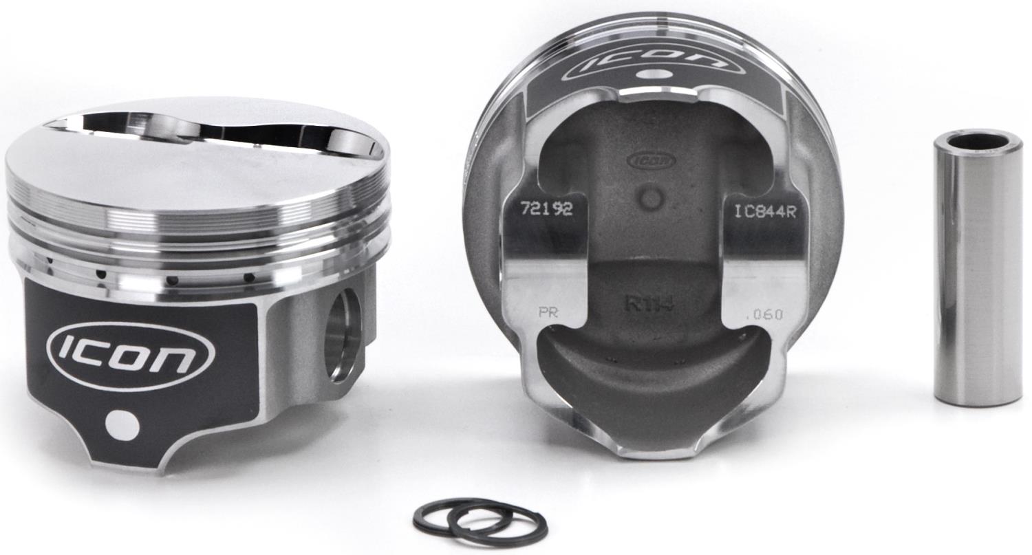ICON Forged Piston - Chry 318 Rod 6.123 Flat Top 4.7cc 2V