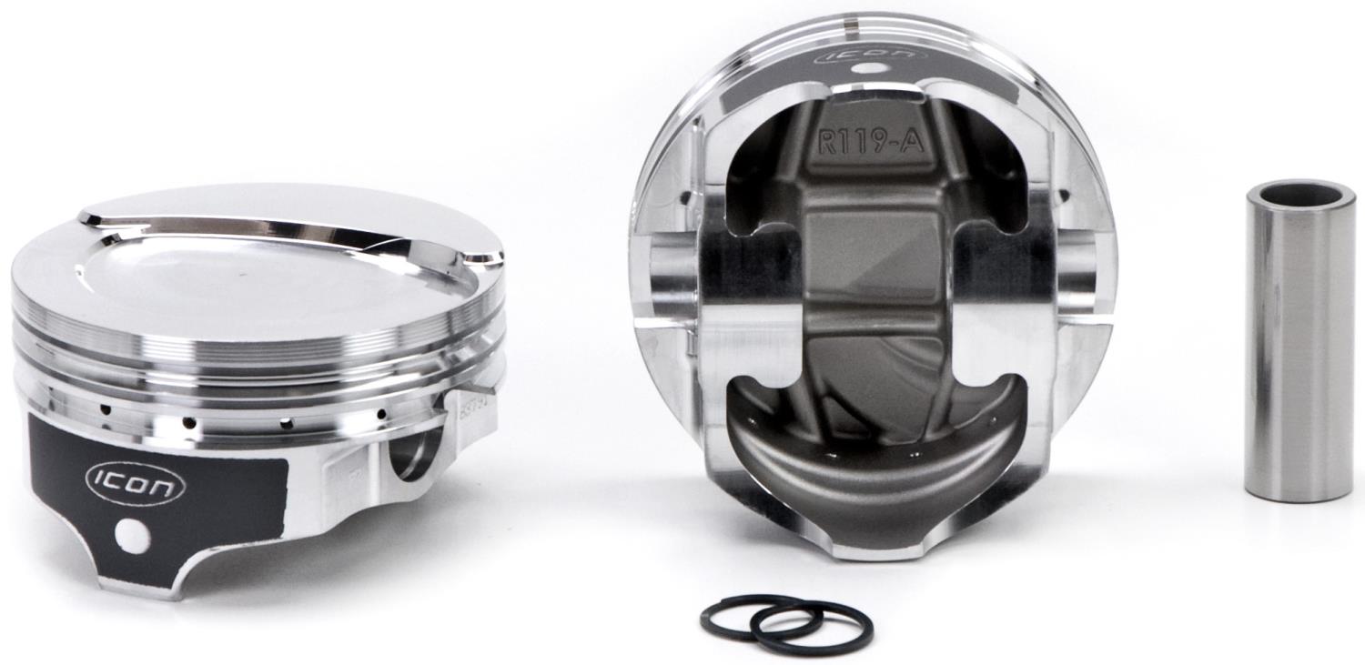 ICON Forged Piston - Ford 520 Rod 6.800 Step Dish 22cc 1V or Ford 545 Rod 6.700 Step Dish 22cc 1V