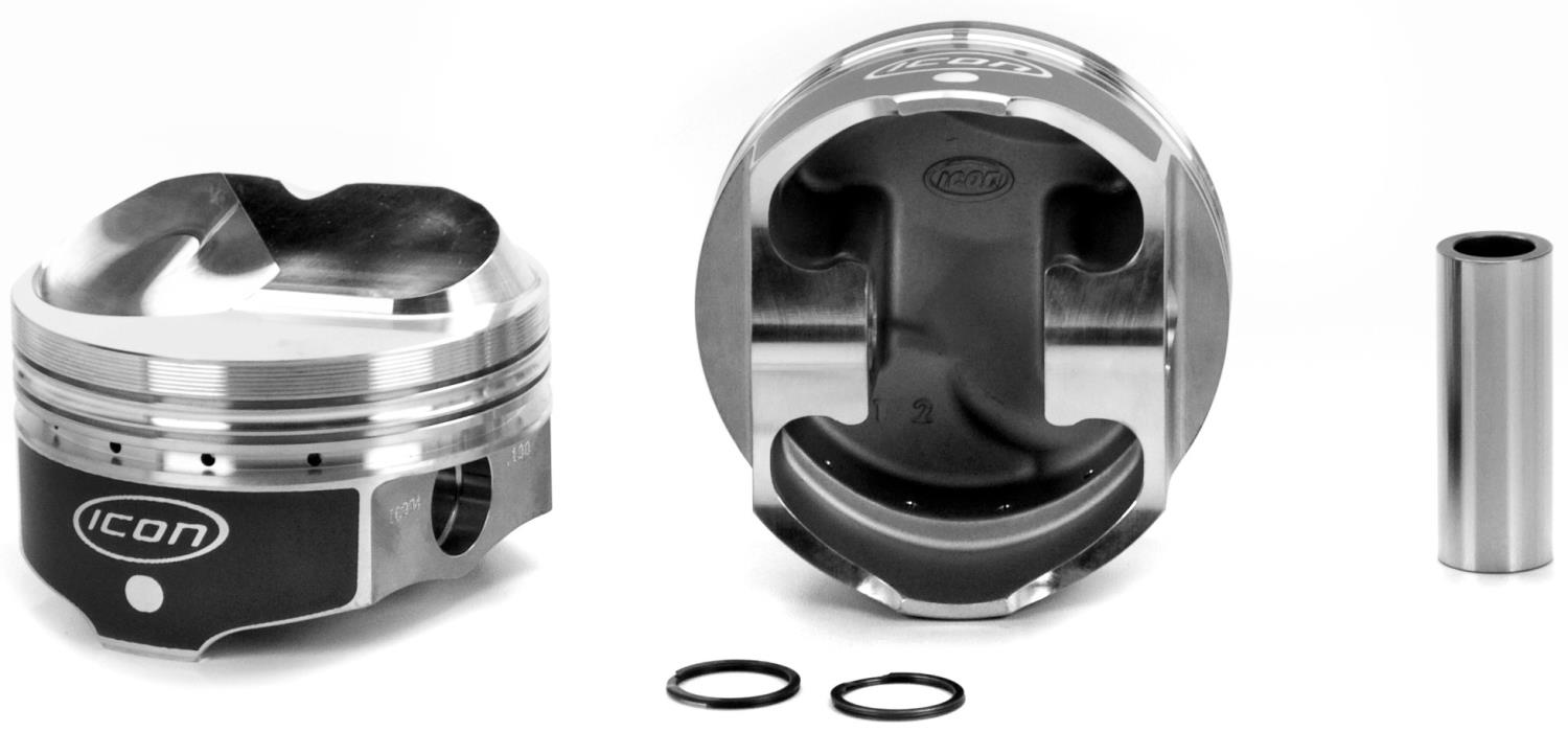 ICON Forged Single Piston - Chevy 502 Rod 6.135 oc Hollow Dome .650 -43cc 1V