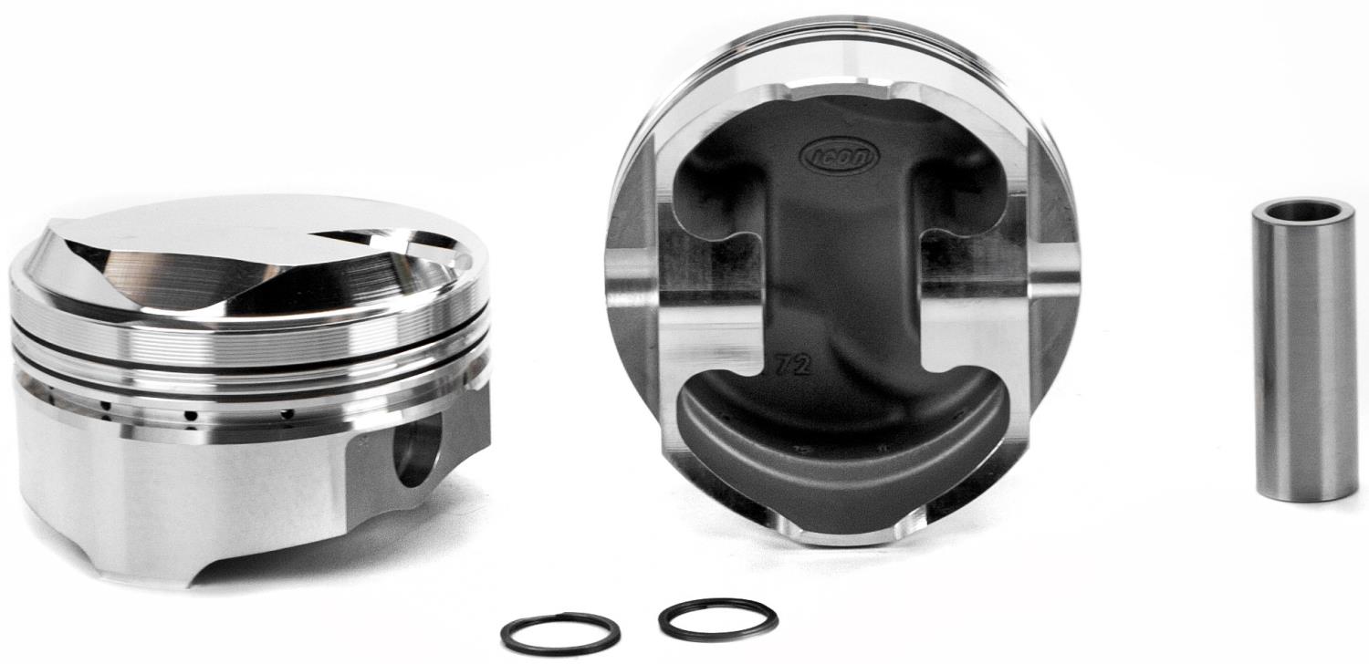 ICON Forged Single Piston - Chevy 540 Rod 6.135 oc Hollow Dome .425 -38cc 1V