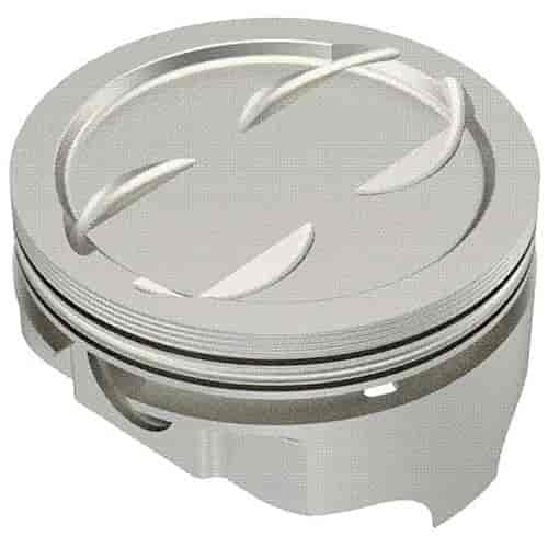 Chevy 383ci FHR Forged Pistons Dish Top 4V