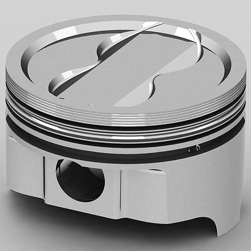 Chevy 350ci FHR Forged Pistons Dish Top 4V