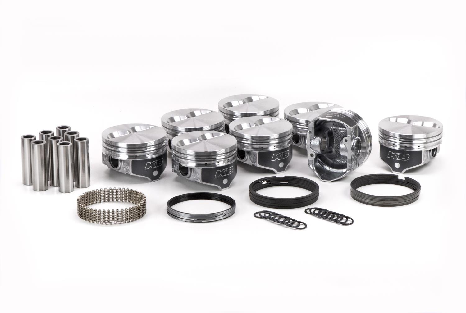 Piston Set with Rings for SBC
