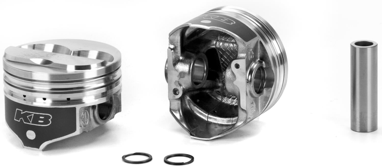 KB Hyper Single Piston - Chevy 350 Rod 5.700 Hollow Dome -5.9cc 2V