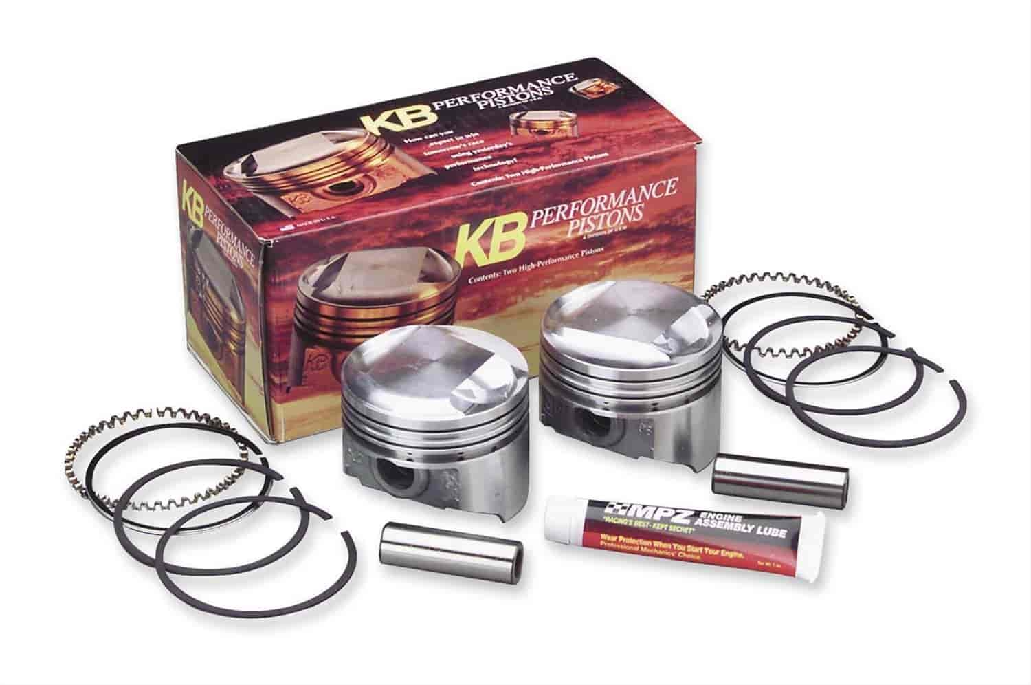 KB Forged Piston - Shovelhead Hemi Dome -58.2cc 88-98ci 1948-84 ROD -7.440