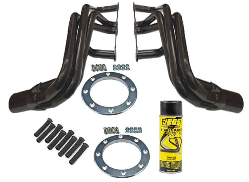 Forward Exit Header Kit for 1982-1992 Chevy Camaro with Small Block [1 7/8 in. - 2 in.]