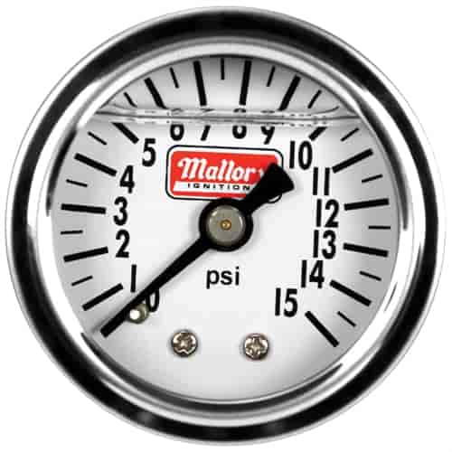 Mallory Fuel Pressure Gauge Mechanical