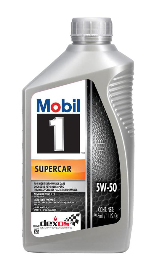 Supercar Advanced Synthetic Oil 5W-50 [1-QT]