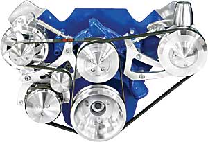 Ford FE Serpentine Drive Kit For Canister Style Power Steering & A/C