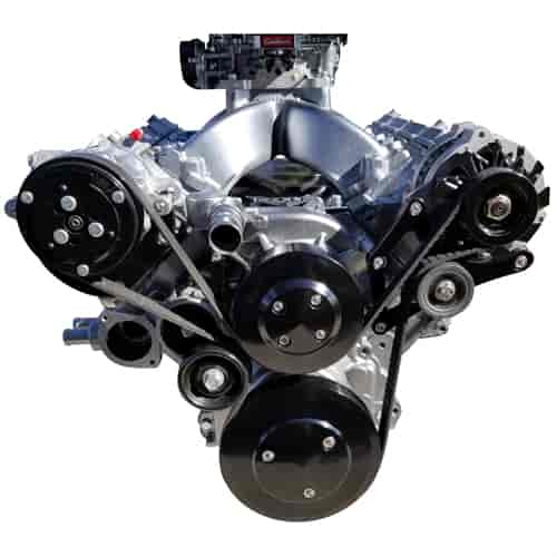 Custom Series Pro-Track Serpentine Kit GM LS Engine