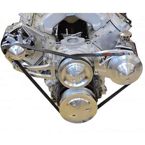 Forward Rotation Water Pump Serpentine Drive Kit LS1/ LS2/ LS3/ LS7 Engines