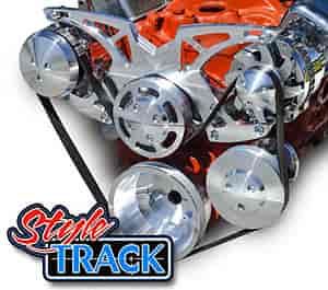 Style Track Pulley System Small Block Chevy