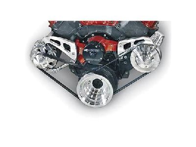 Alternator and Power Steering Bracket Kit GM 6-12 O"clock Mounting