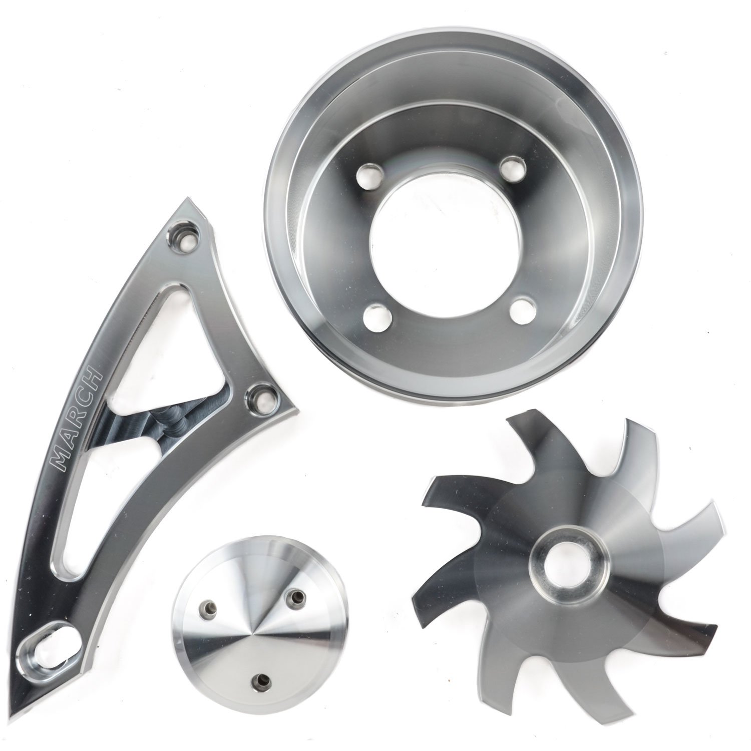Ultra Styling Pulley Kit Small Block Ford 351W