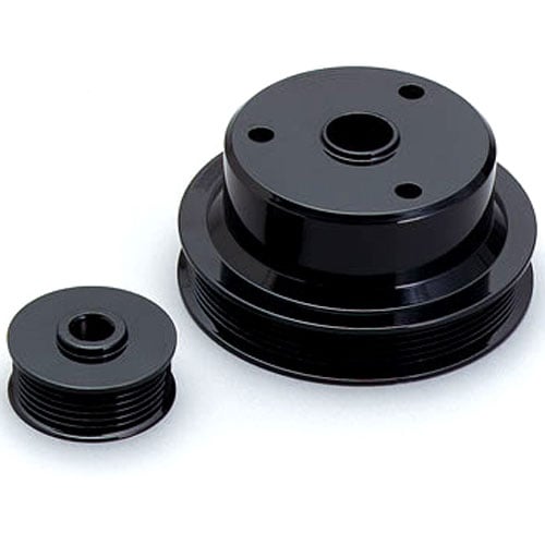 Chevy/GM Truck Pulley Set - Power & Amp Series 1994-2003 4.3L V6, 305-350 with Internal Alternator Fan