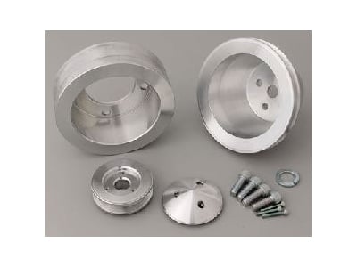 V-Belt Pulley Set - High Water Flow Ratio Small Block Chevy