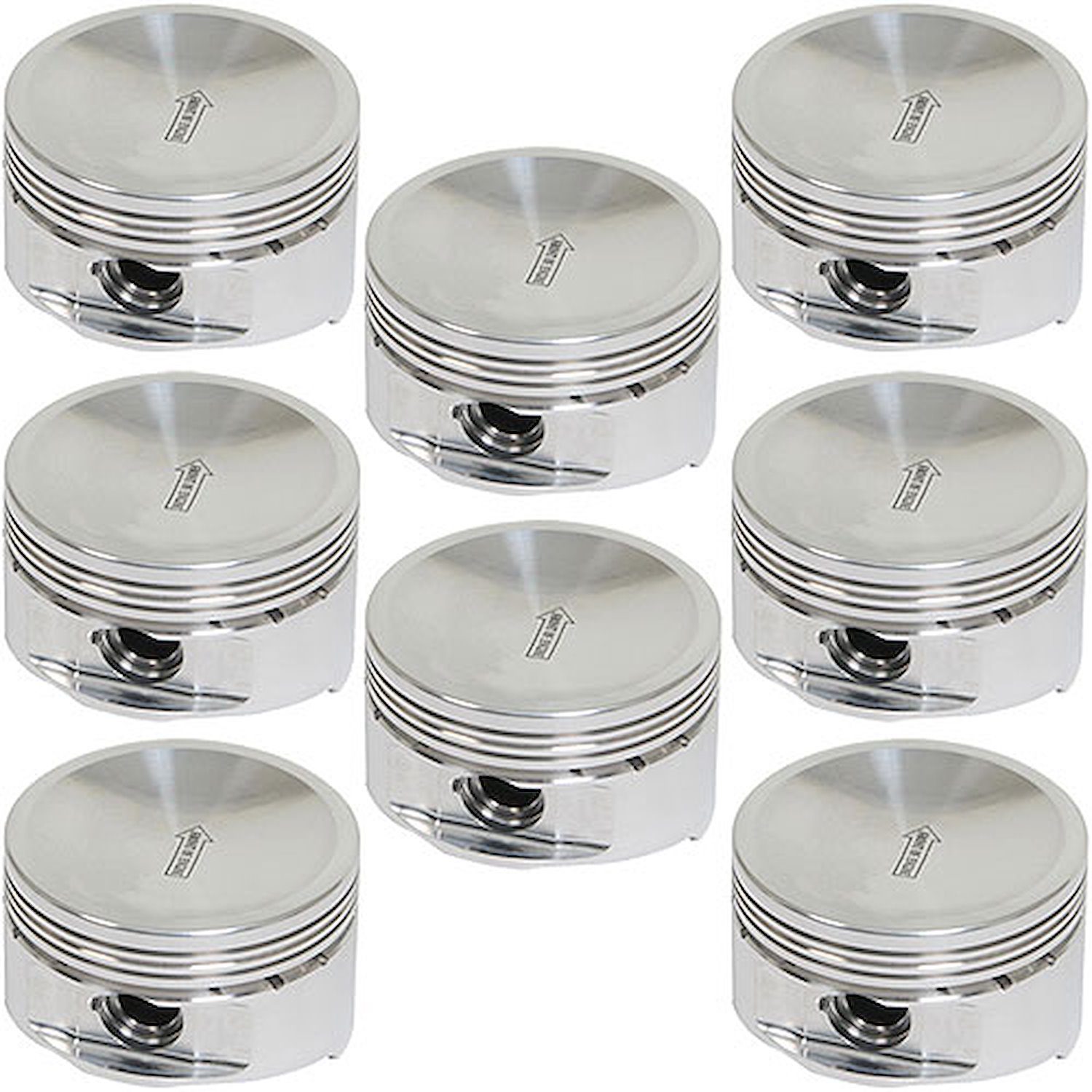 Ford 4.6L/5.4L 2/4V & 5.4L 3V Street Master Dish Top Pistons 18cc Spherical Dish