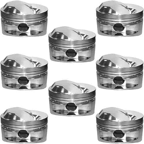 Big Block Chevy Hollow Dome Pistons 4.500" Bore