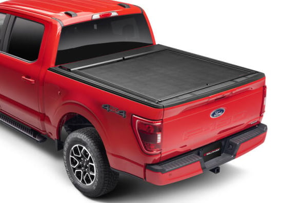M-Series Retractable Bed Cover with Max Trak System Fits Nissan Frontier Truck [Late-Model] with 6 ft. 1 in. Bed [Black]