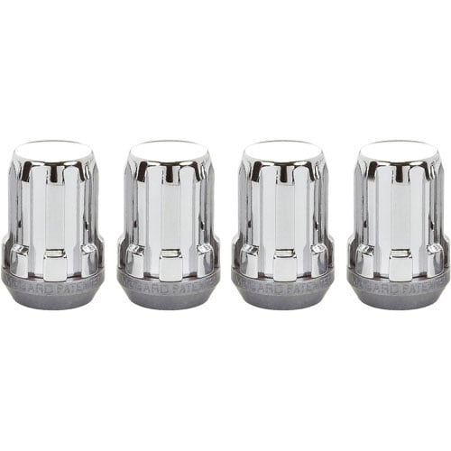 Chrome Tuner Style Spline Drive Lug Nuts 12mm x 1.5