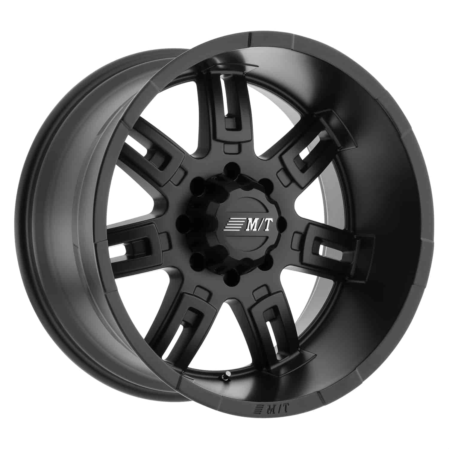 SideBiter II Wheel Size: 22" x 12" Bolt Pattern: 8 x 180mm Rear Spacing: 5-1/4" Offset: -32mm Max. Load: 3640 lbs