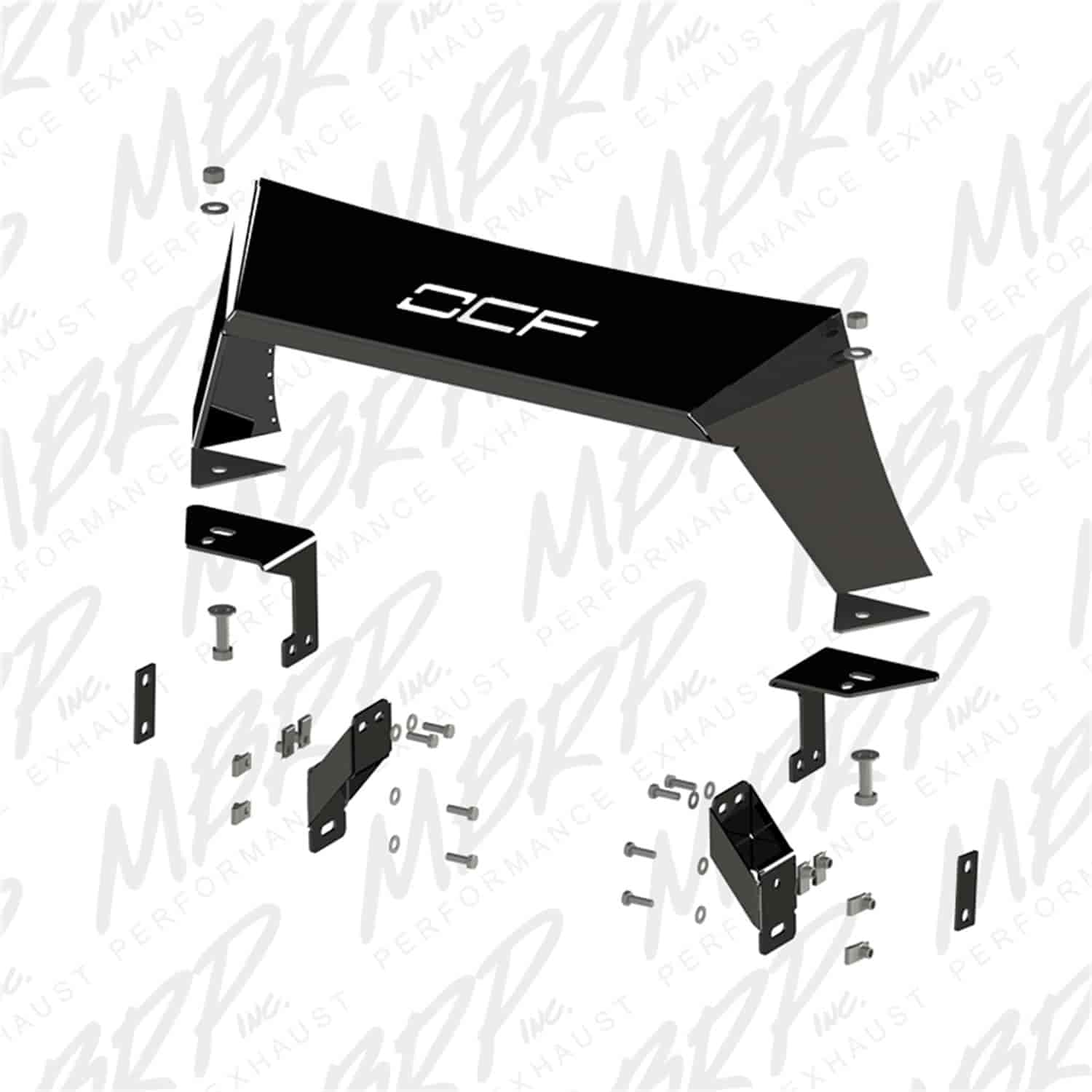 Formed Front Light Bar Universal mounting