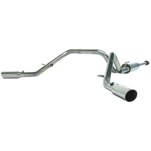 Pro Series Exhaust System 2005-2009 Toyota Tacoma 2.7/4.0L Extended Cab, Crew Cab Dual Split Rear Exit