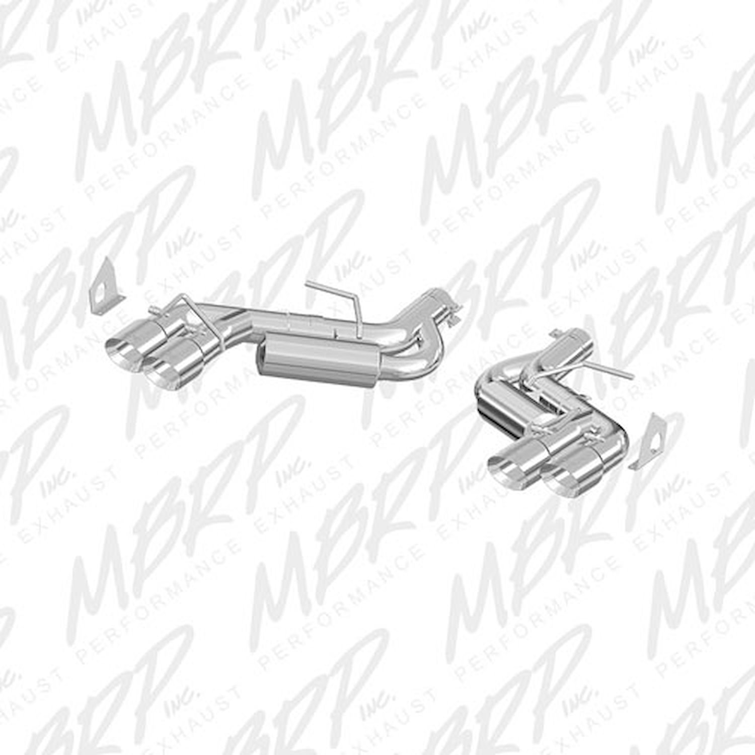 Axle-Back Exhaust System 2016-2018 Chevy Camaro