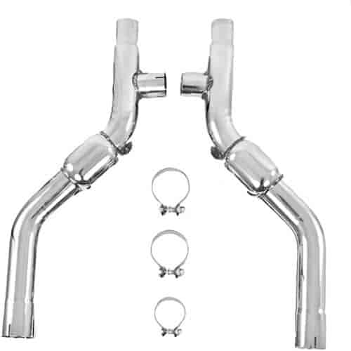 3 Catted H-Pipe AL use with Headers & Cat Back system
