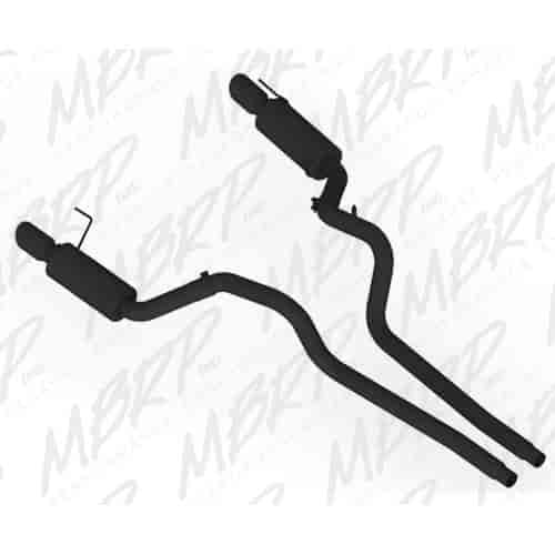 Black Series Street Exhaust System 2007-2010 Ford Mustang Shelby GT500