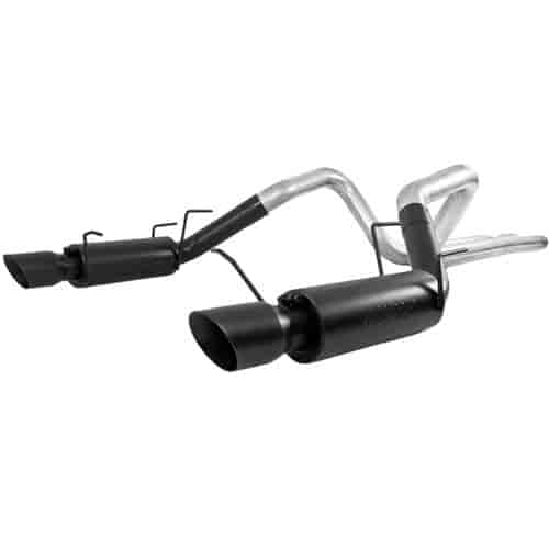 Black Series Race Cat-Back Exhaust System 2005-2009 Ford Mustang GT 5.0