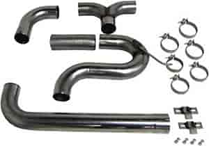 XP Series T409 Stainless Smoker Stack System 2007.5-2009 Dodge Ram 2500/3500 for Cummins 6.7L