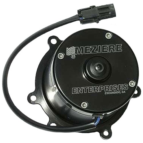 WP118HD 100-Series Electric Water Pump for Chevy LT1 Engines [Black Anodized]