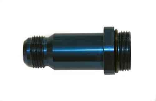 EXTENDED -16AN O-RING BOSS TO -12AN FLARE BLACK