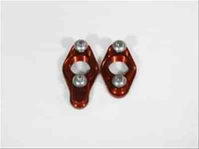 SMALL BLOCK CHEVY ADAPTERS PAIR RED