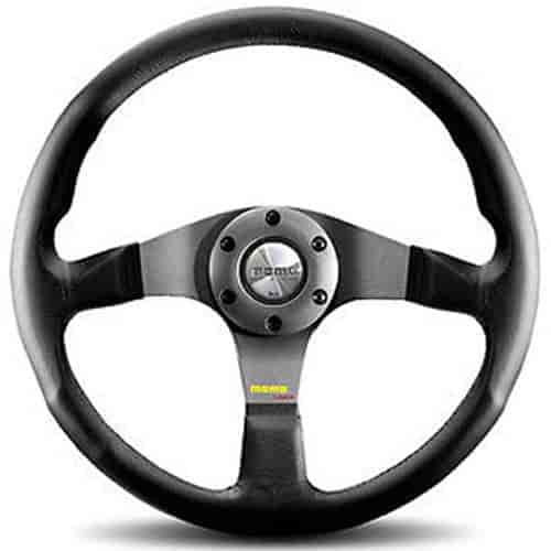 Tuner Steering Wheel Black Leather