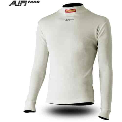 Nomex High Collar Shirt White AirTech Fabric