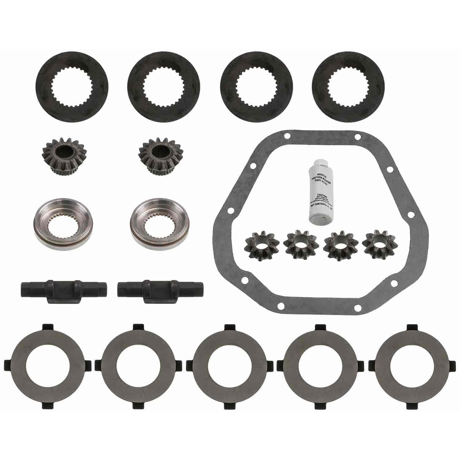 Posi Differential Internal Kit; w/0.5 in. Offset; Incl. Side And Pinion Gears/Washers/Pinion Shaft/P