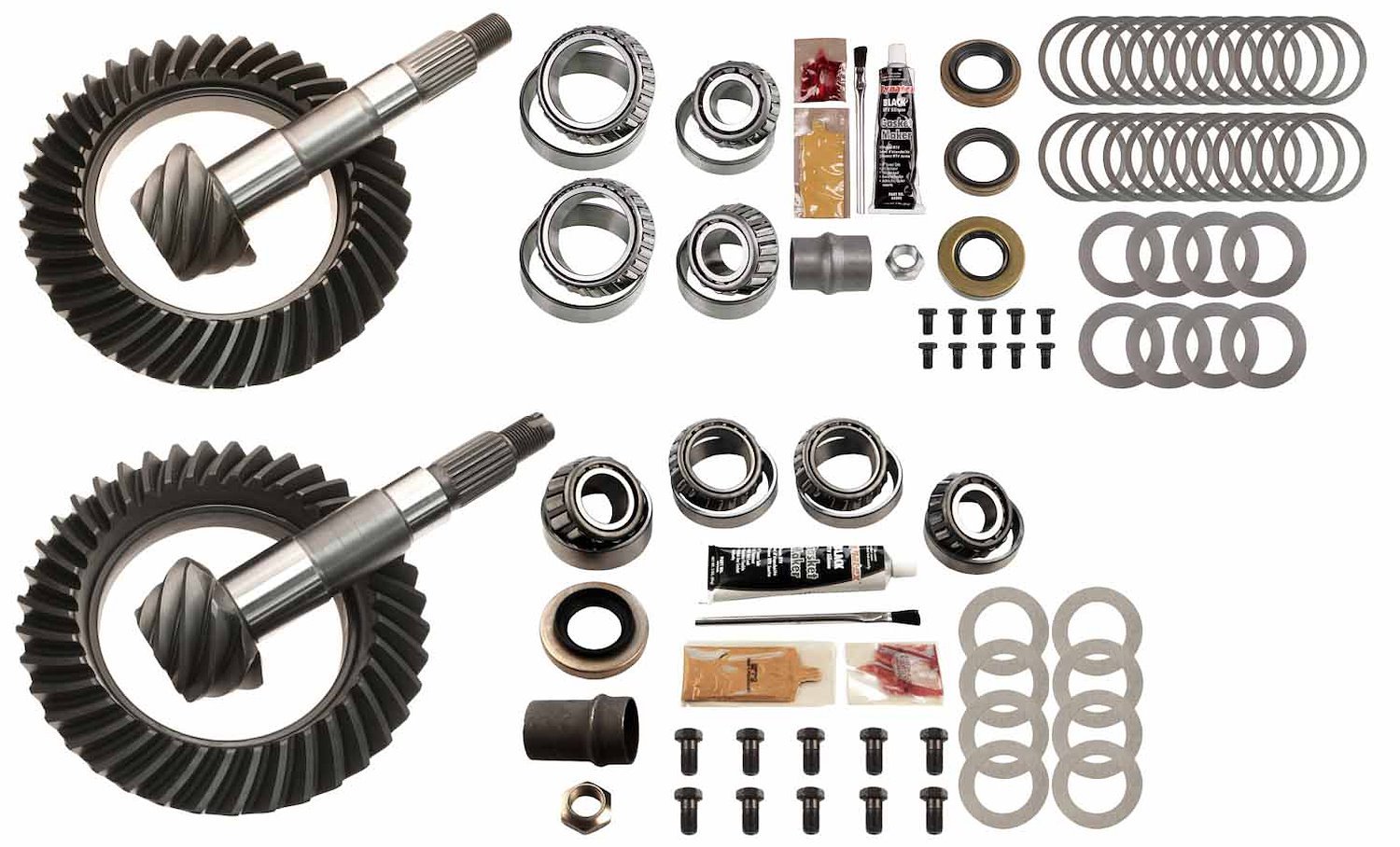 Complete Front and Rear Ring and Pinion Kit 1989-1995 Toyota Pickup, 4Runner 4-Cylinder - 4.88 Ratio
