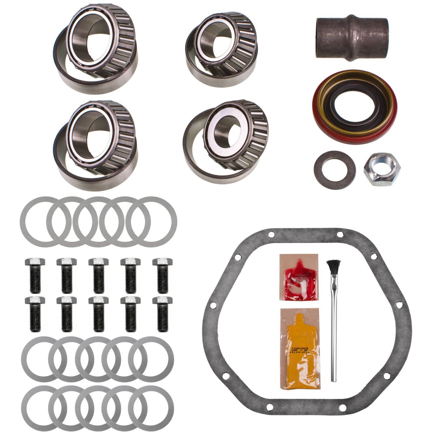 Differential Master Bearing Kit for Ford, Dodge Trucks, SUVs w/Dana 44 Front, Rear Axle [Timken Bearings]
