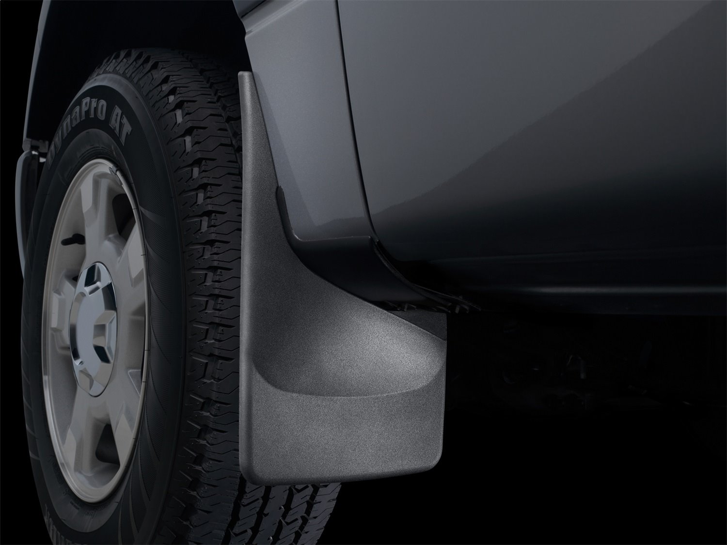 No Drill MudFlaps Black for 2011-Up Jeep Patriot