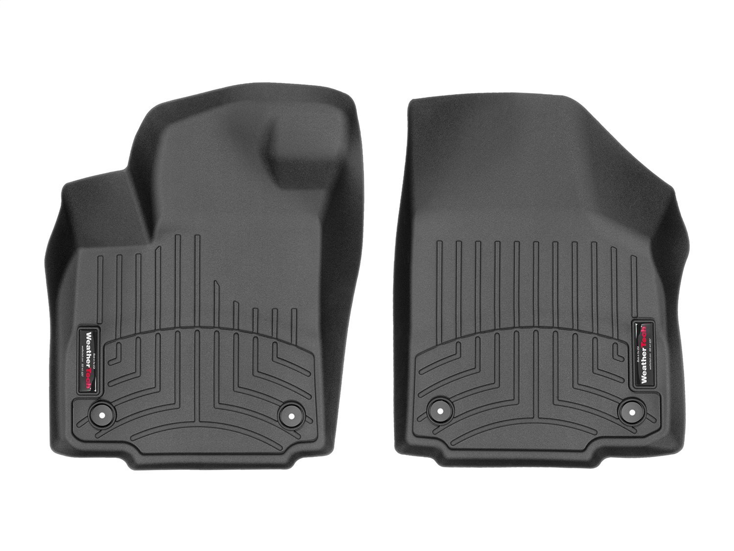 FRONT FLOORLINER BLACK CHEVROLET CORVETTE 1997-2004 C5 COUPE AND CONVERTIBLE; FITS AUTOMATIC AND MAN